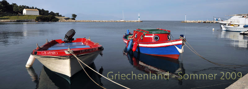 Segeln in Griechenland - Ionisches Meer 2009 - Dr. Theodor Yemenis - Sail and Dive Adventures